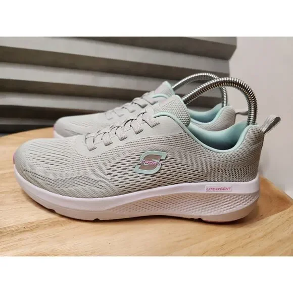 S Sport by Skechers Slip-On Sneakers Gray Women’s 8.5 Memory Foam - Picture 2 of 9